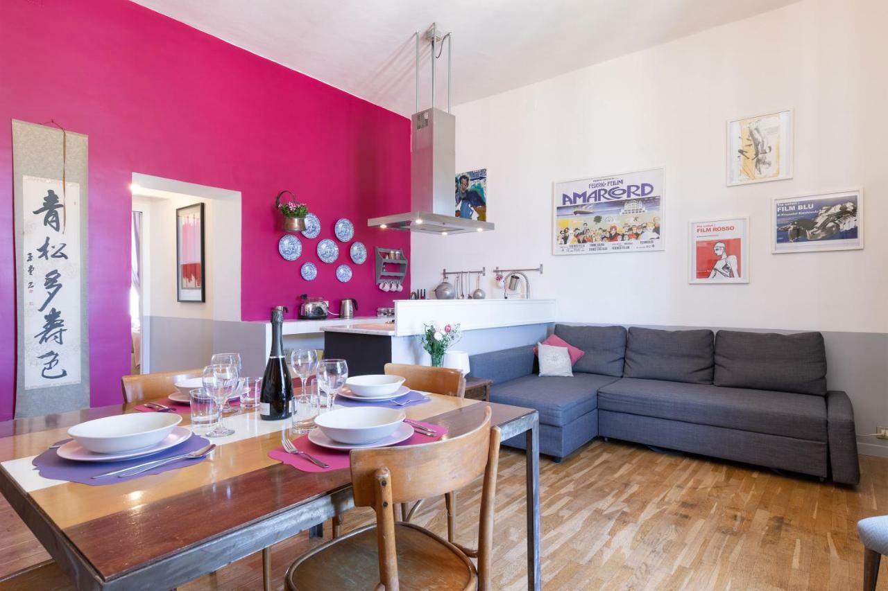 Rome As You Feel - Vittorio Colorful Design Apartment Eksteriør billede